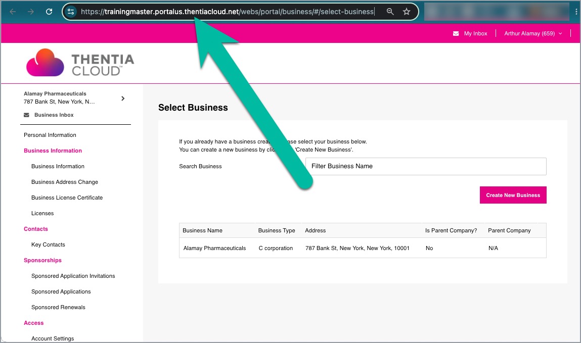 URL of Business Licensigng Portal.jpg