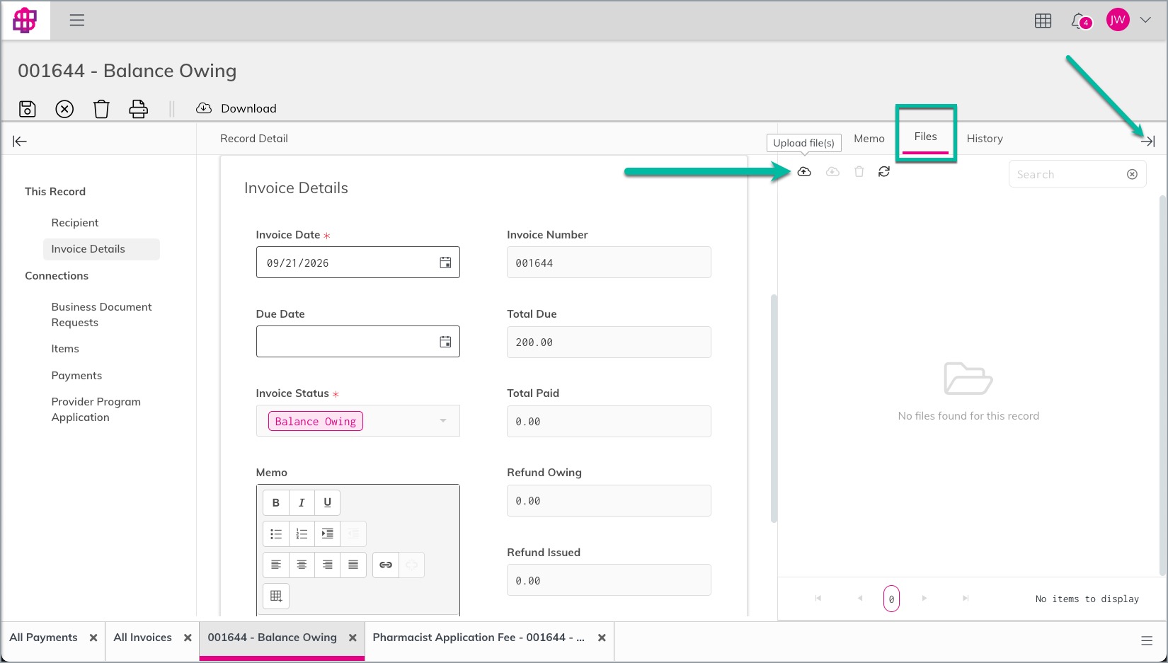 Files tab on invoice record.jpg